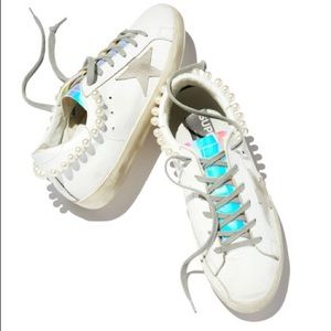 *ISO* Golden Goose Superstar Pearl Hologram 38